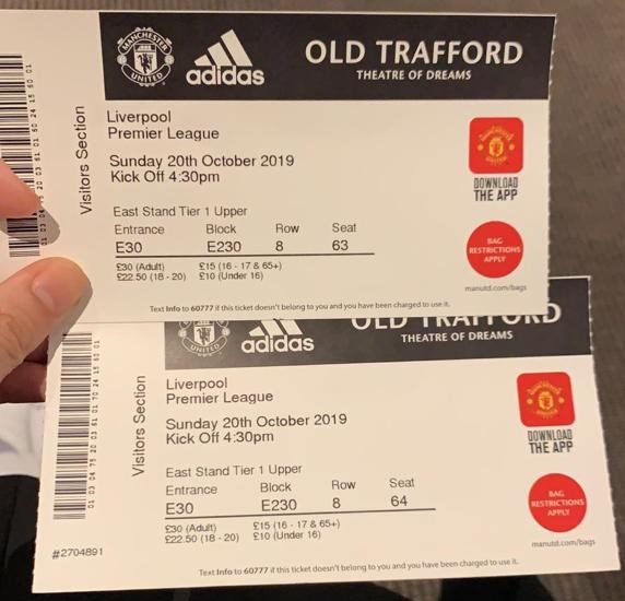 epl tickets