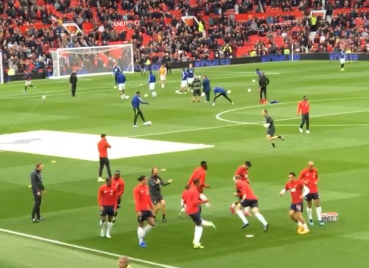 warm up for epl game